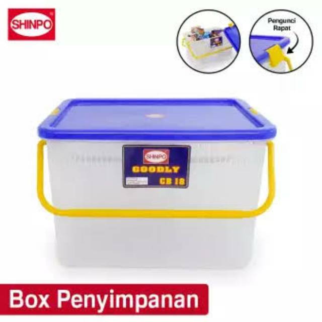 Jual EQUINOX Container Box CB 27 Kapasitas 27 Liter SIP 137 | Shopee ...