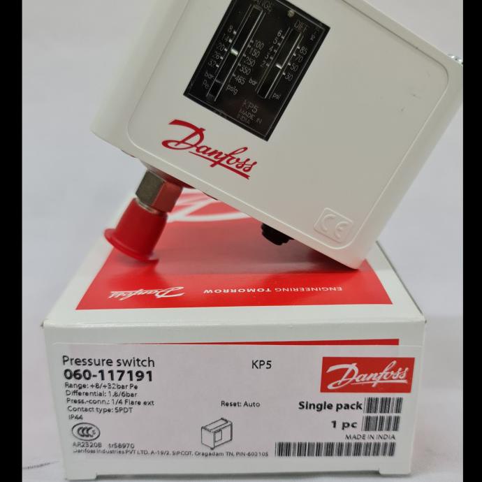 Jual DANFOSS PRESSURE SWITCH KP 5 HP 060117191 (AUTO) Shopee Indonesia