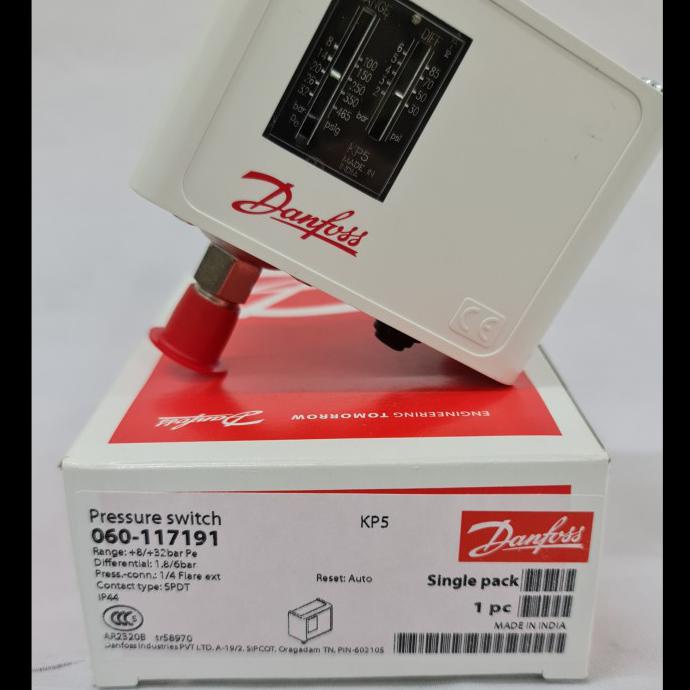 Jual DANFOSS PRESSURE SWITCH KP 5 HP 060 117191 AUTO Shopee Indonesia