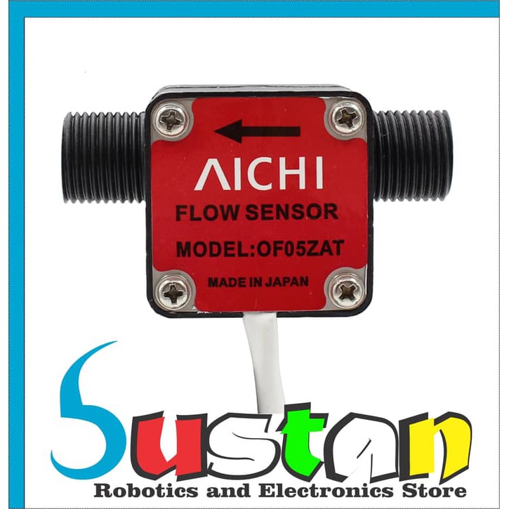 Jual Water Flow Sensor Liquid AICHI 1/2 Inchi 1/2" Made in Japan