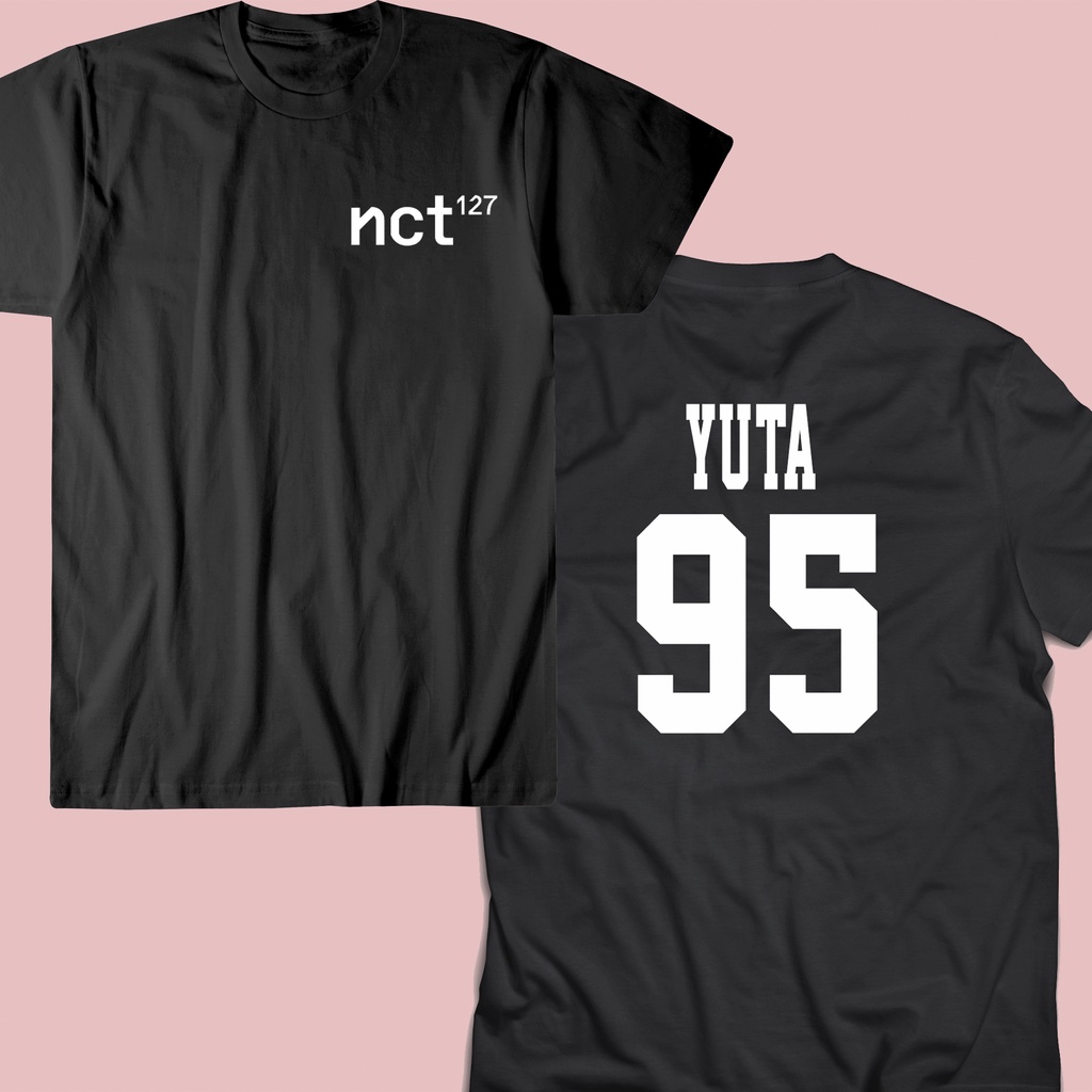 Maglietta A Manica Corta K-pop: Stampa Lettere, Taglie S-XXL, Collezione Fan (Taeil, Haechan, Jaehyun E Altri)