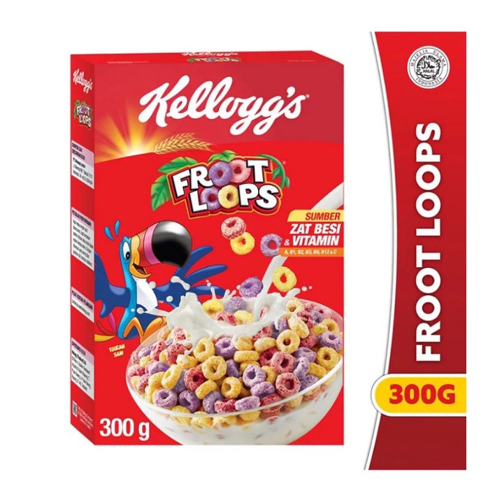 Jual Kelloggs Froot Loops 300g | Shopee Indonesia