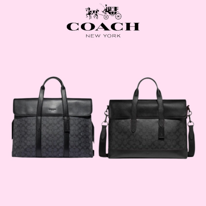 Jual Coach Hamilton Portolio Brief Metropolitan Portofolio In Signature