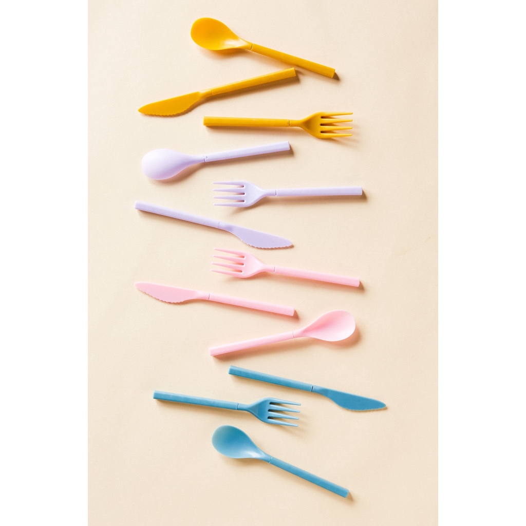 Jual Typo Cutlery Set Alat Makan Reusable Shopee Indonesia