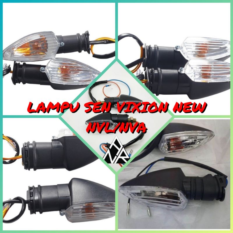 Jual Lampu Sen Standar Vixion New Nvl Nva Set Kiri Kanan Depan Belakang