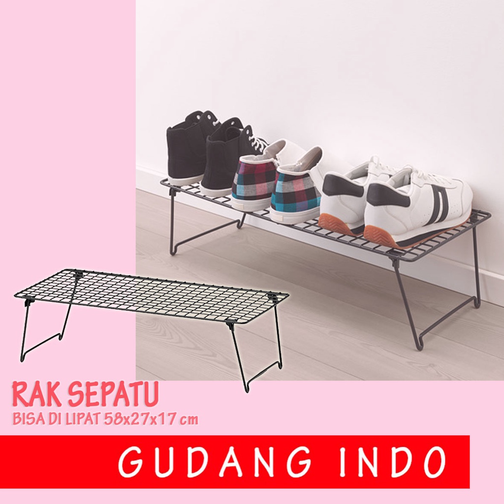 Jual Rak tempat sepatu serbaguna bisa ditumpuk | Shopee Indonesia