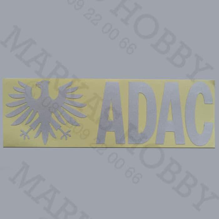 Jual Stiker / Sticker Adac White Text and Logo | Shopee Indonesia