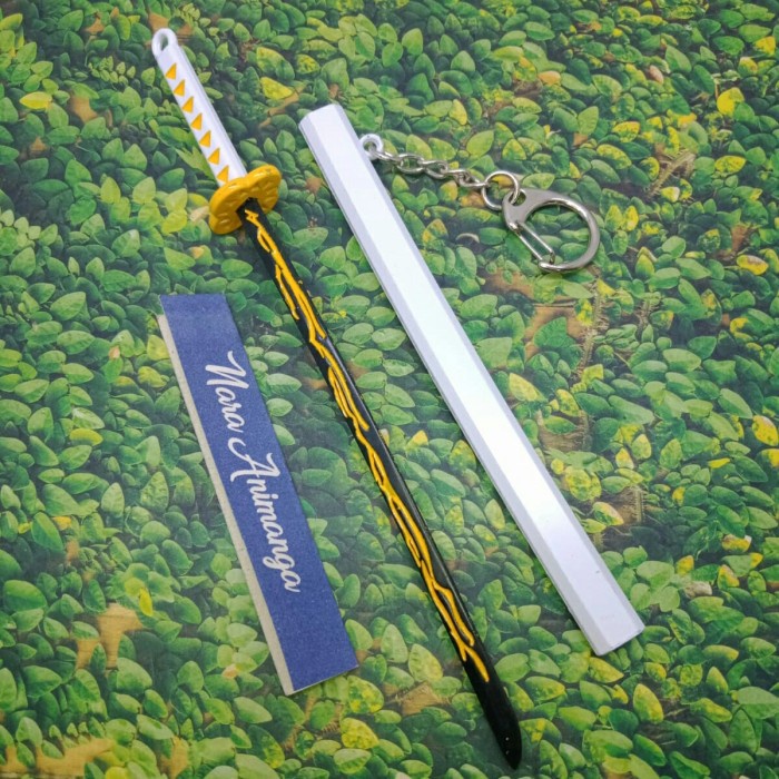 Jual Keychain Gantungan Kunci Sword Pedang Anime Kimetsu No Yaiba