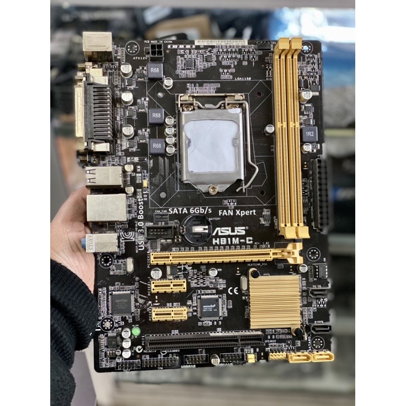 Scheda Madre Asus H81M-C/BM2AD Usata Per Desktop - Socket LGA 1150, DDR3