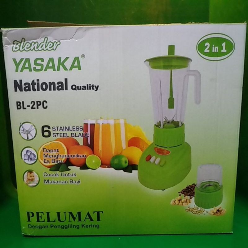 Jual BLENDER YASAKA GELAS PLASTIK & PROCYON GELAS KACA Shopee Indonesia