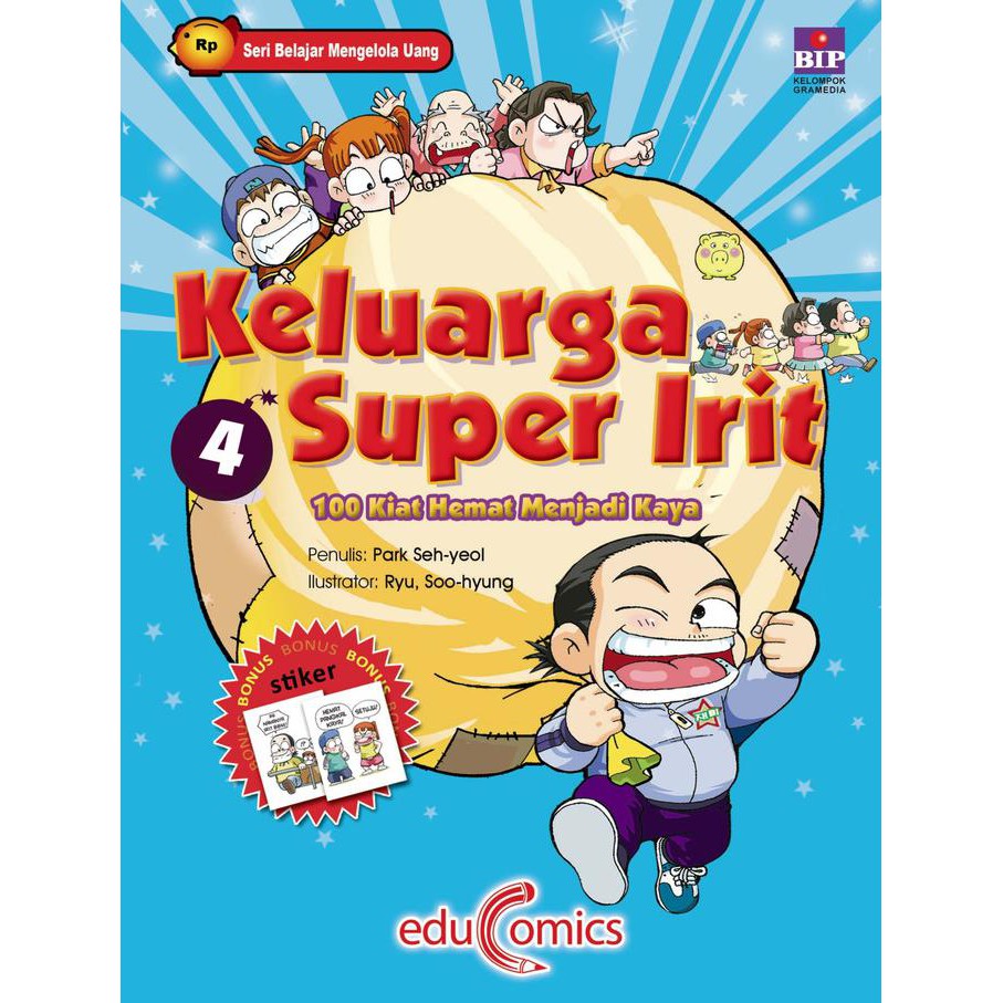 Jual Best Produk] Keluarga Super Irit Vol 4 Buku Pendidikan Komik