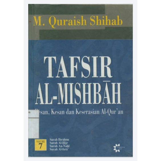 Jual Tafsir Al Mishbah Pesan Kesan Dan Keserasian Alquran Volume M Quraish Shihab Shopee