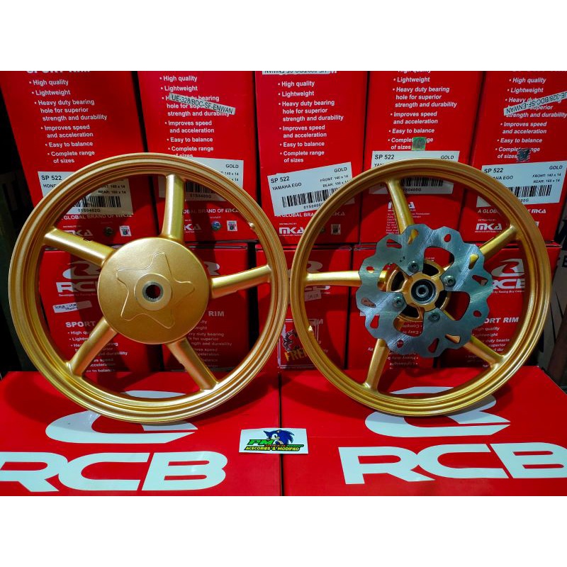Jual Velg RCB SP522 plus piringan Yamaha Mio Sporty.Mio Soul.Mio j.X ...