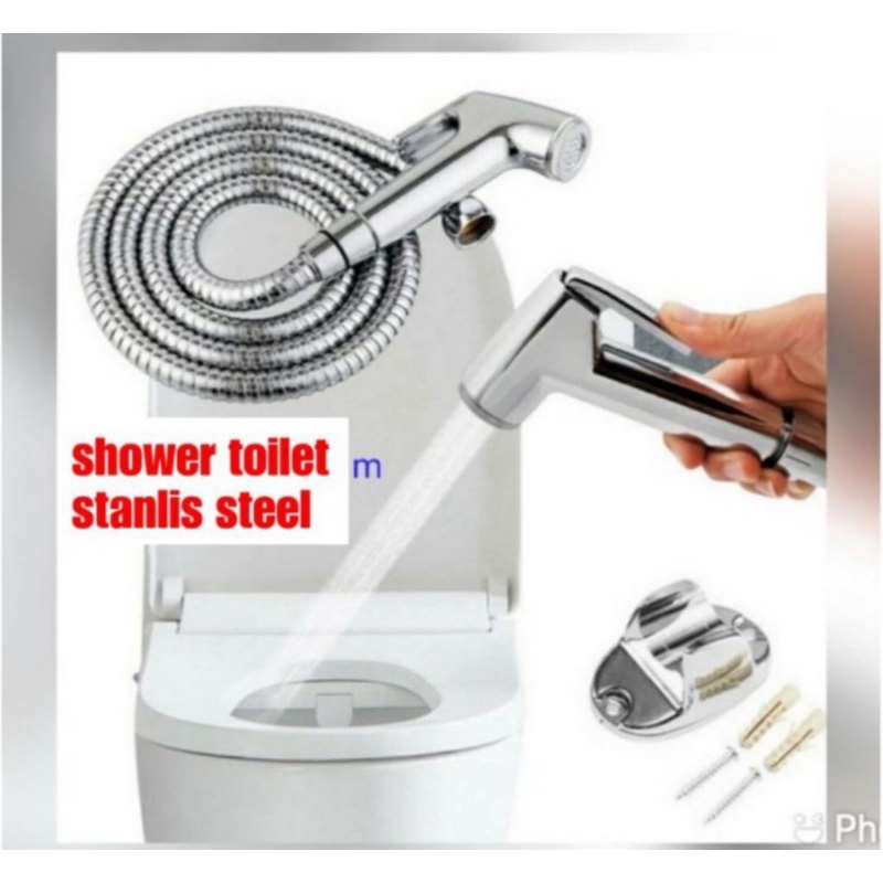Jual SHOWER TOILET JET SHOWER/ shower bidet 1/2 inch Shower toilet