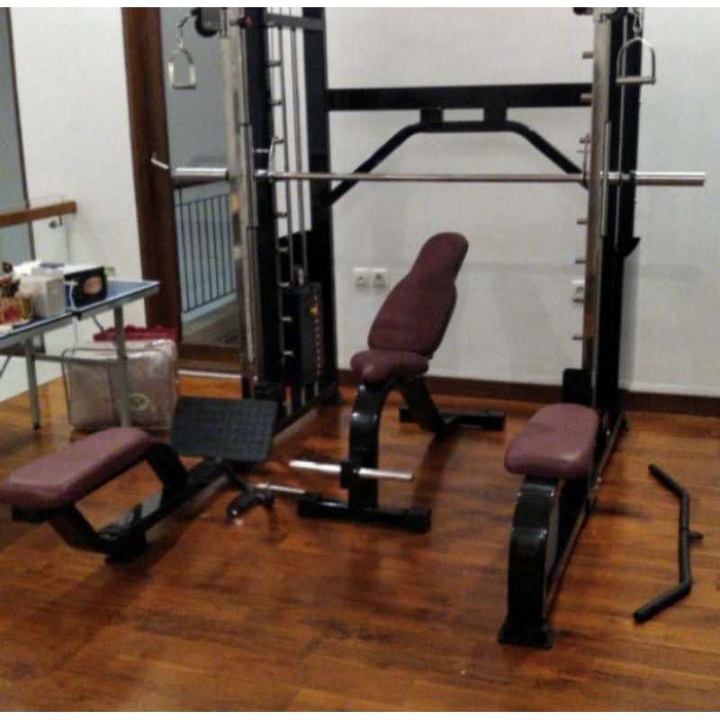 Jual Smith Machine Multifungsi Standar import | Shopee Indonesia