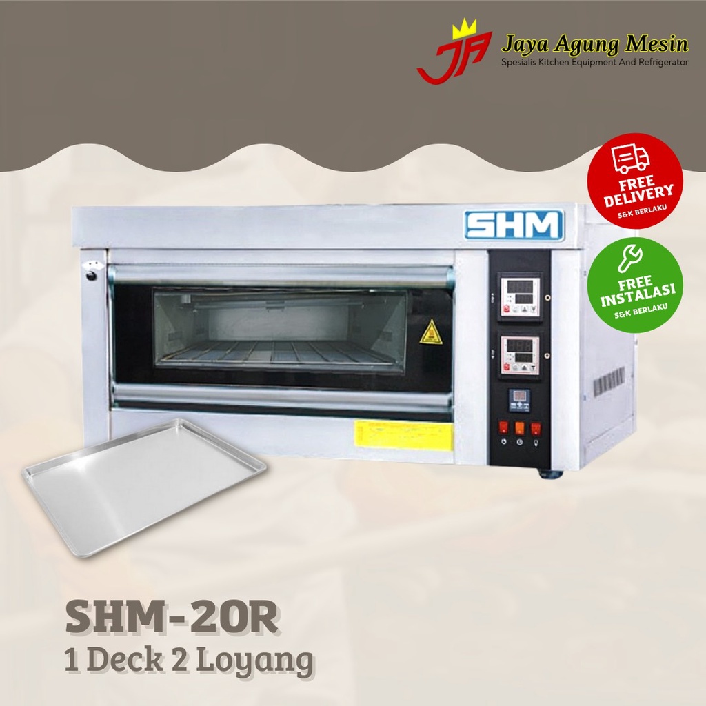 Jual Gas Baking Oven SHM 2 Loyang / 2 Tray SHM20R / SHM 20R Shopee