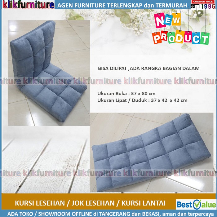 Jual Kursi Lantai / Kursi Lesehan / Kursi Lipat Lantai / Lazy Sofa