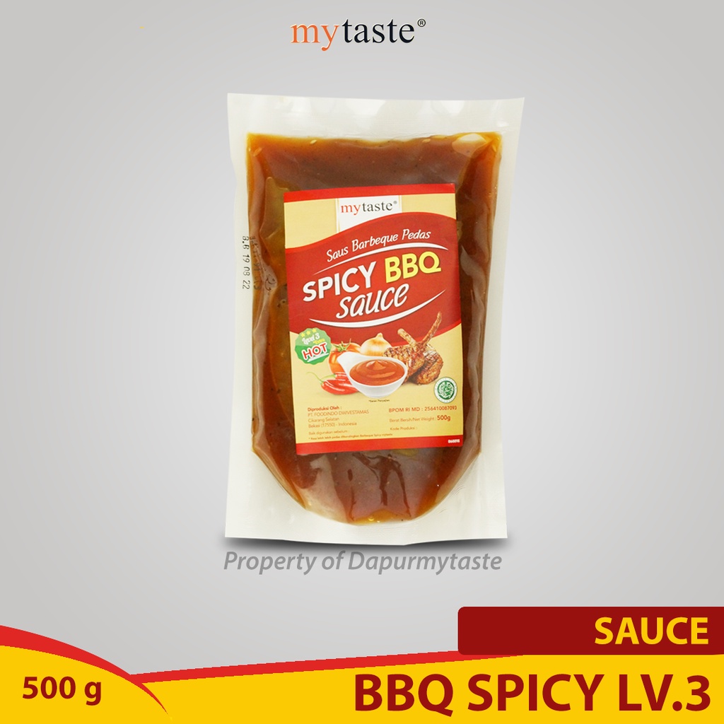Jual My Taste Barbeque Spicy Lv 3 500 gr / saus pedas ala richeese ...