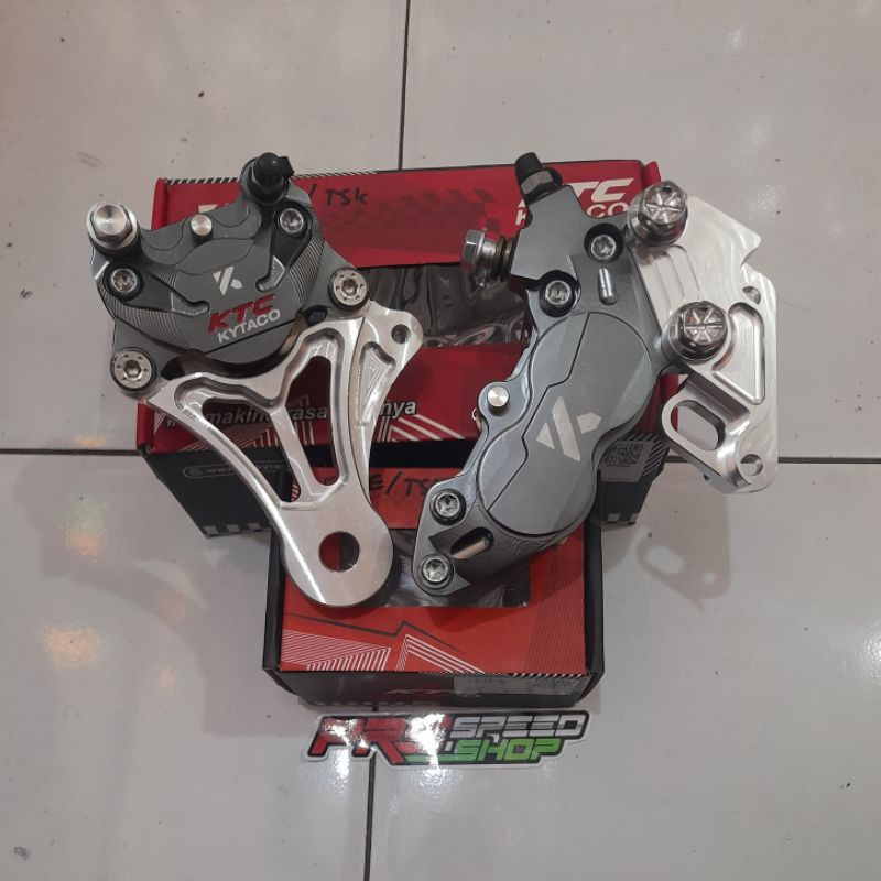 Jual Kaliper Ktc Ori Kytaco 4p Big 2p Grey Ninja R Ss Set Depan ...