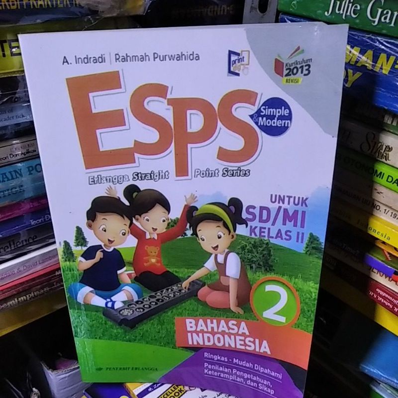 Jual Buku ESPS BAHASA INDONESIA Untuk Kelas 2 SD & MI | Shopee Indonesia