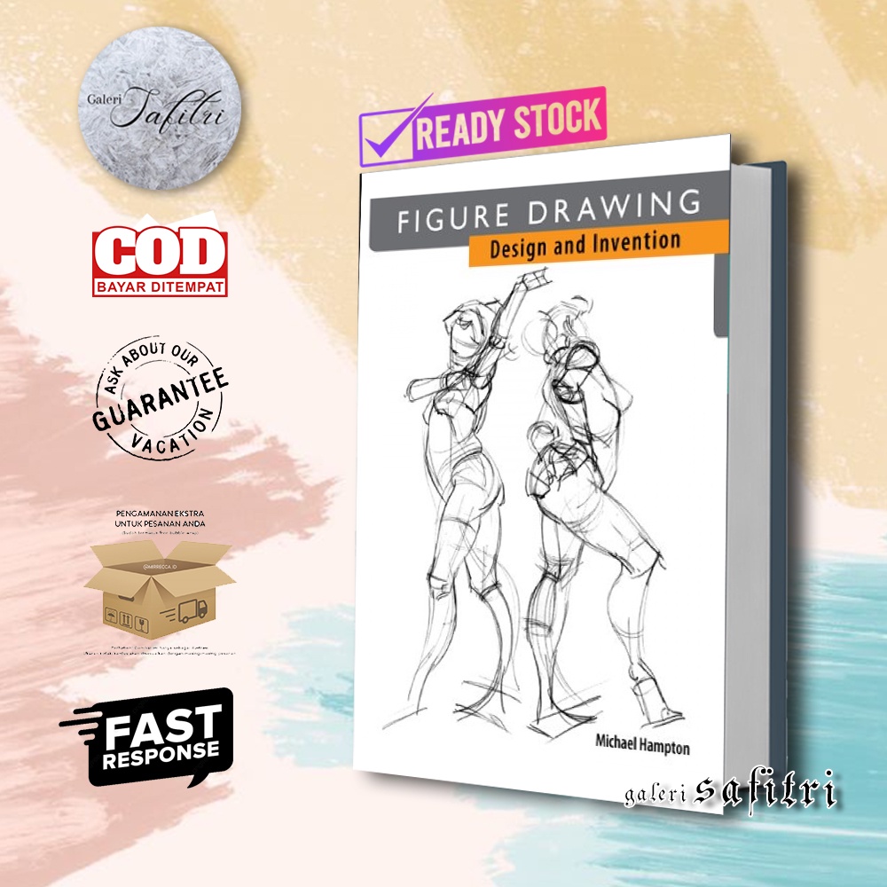 Jual FIGURE DRAWING DESIGN AND INVENTION MICHAEL HAMPTON Shopee Indonesia