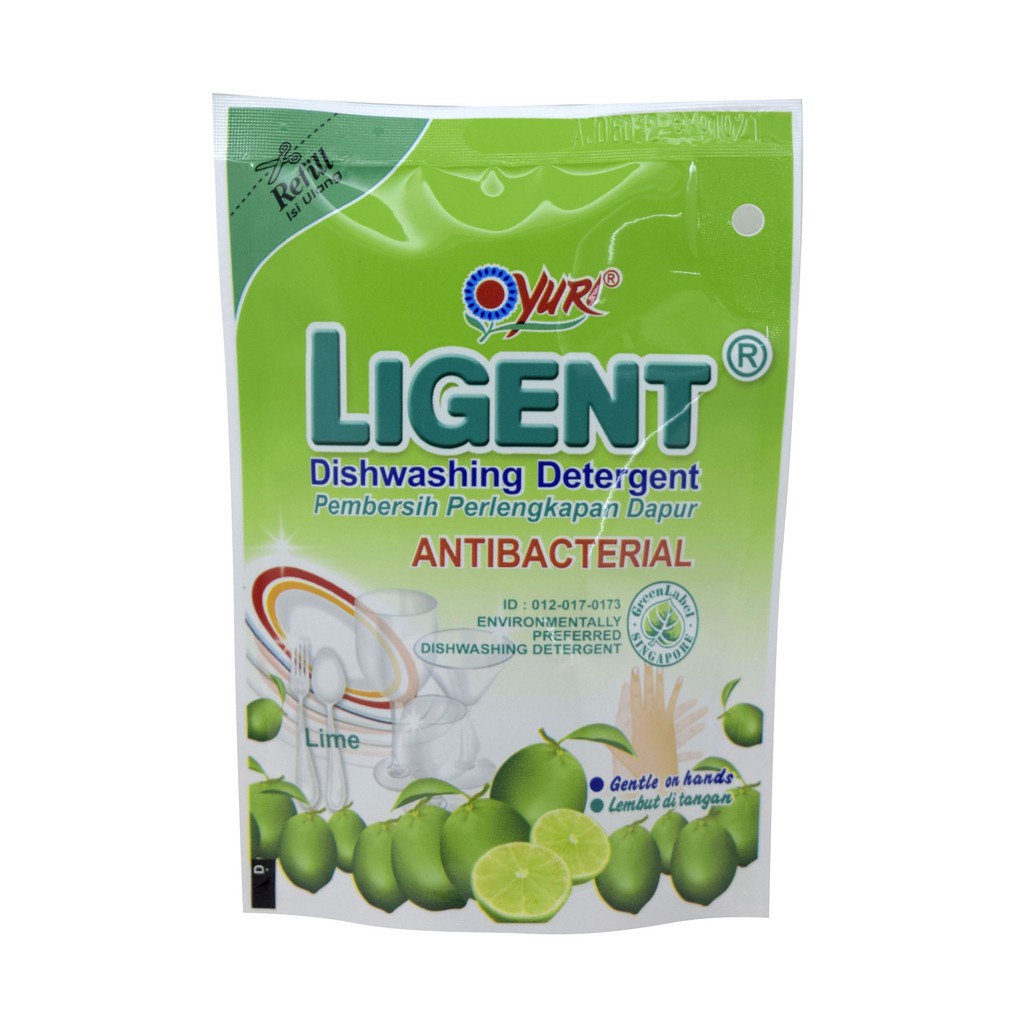 Jual Yuri Ligent Cairan Cuci Piring All Variant 180ML | Shopee Indonesia
