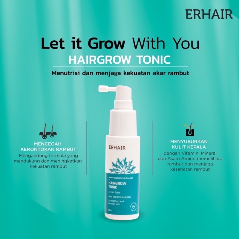 Jual Erha hair grow tonic Shopee Indonesia