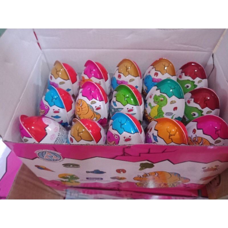 Jual [Rizda snack] Dinosaurus Egg (Coklat Telor Rasa Susu) | Shopee ...