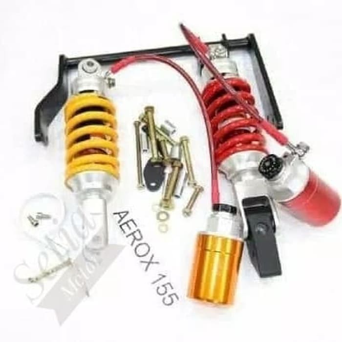 Jual Mono Shock Tabung Pisah Nui - Yamaha Aerox 155 Shockbreaker Breket ...