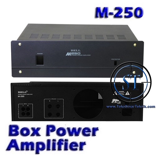 Jual Box Power Amplifier M-250 Box Amply Box Ampli Kotak Wadah ...