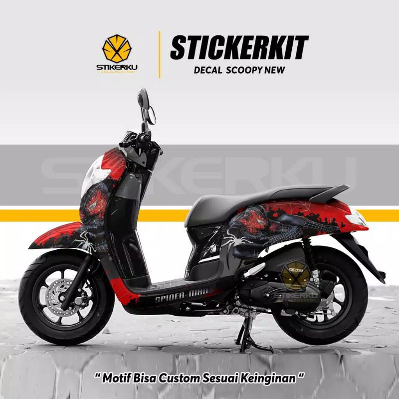 Jual Striping Decal Scoopy Led Sticker Decal Full Scoopy Led Decal Fullbody Scoopy Led Shopee