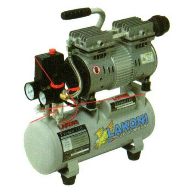 Jual Compressor lakoni 1 pk tanpa oli / Fresco 110 (oilless) | Shopee ...