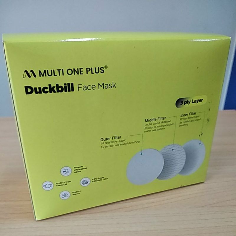 Jual Masker Duckbill Multi One Plus Isi 50pcs / Masker Duckbill ...