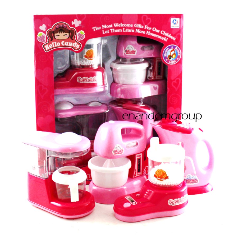 Jual Mainan Anak Perempuan Set Lengkap Peralatan Dapur Kitchen Modern ...