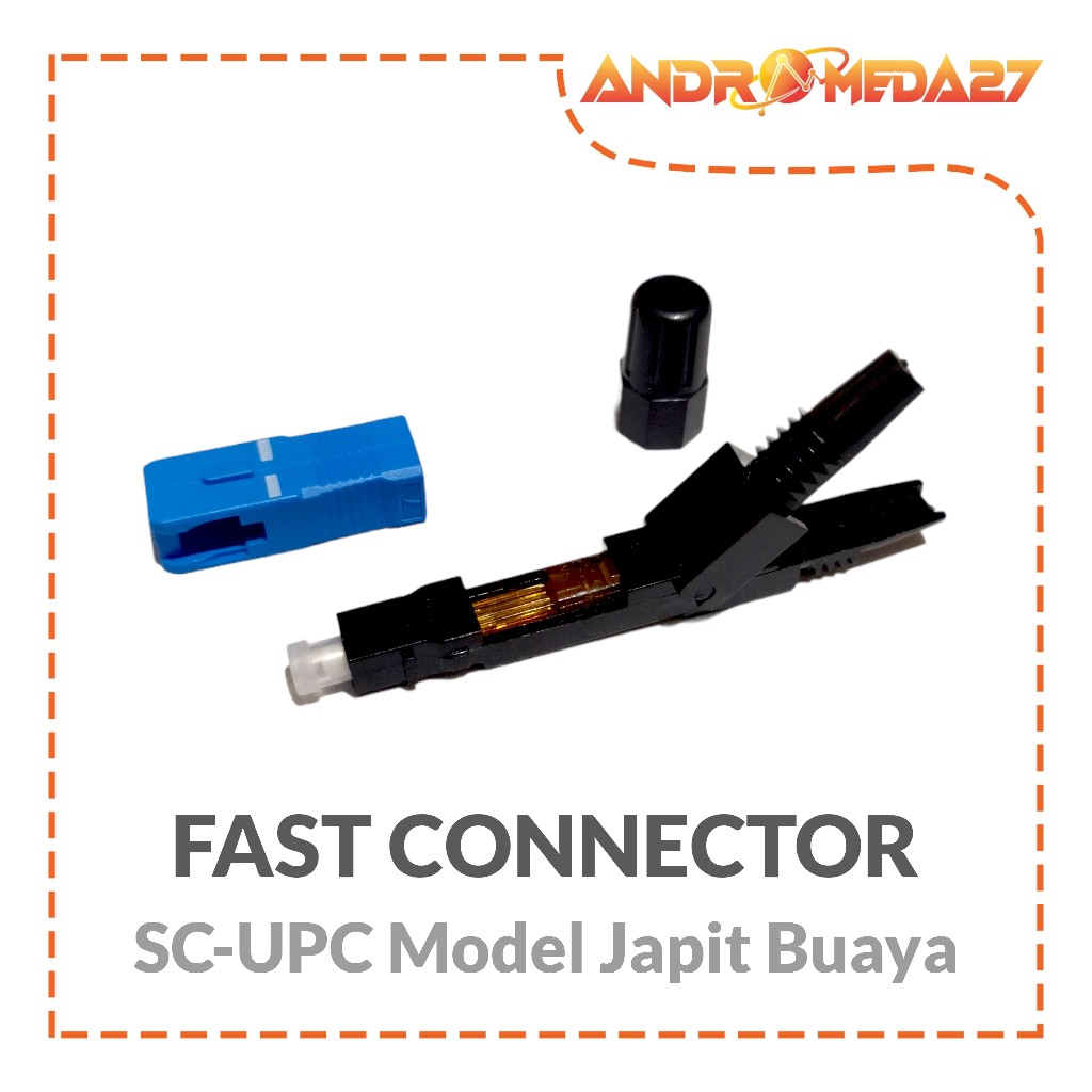 Jual Fast Connector Konektor Fiber Optic SC - UPC - Model Buaya ...