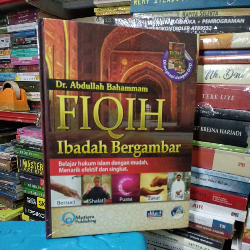 Jual Fiqih Ibadah Bergambar Dr Abdullah Bahamman Hard Cover Dvd