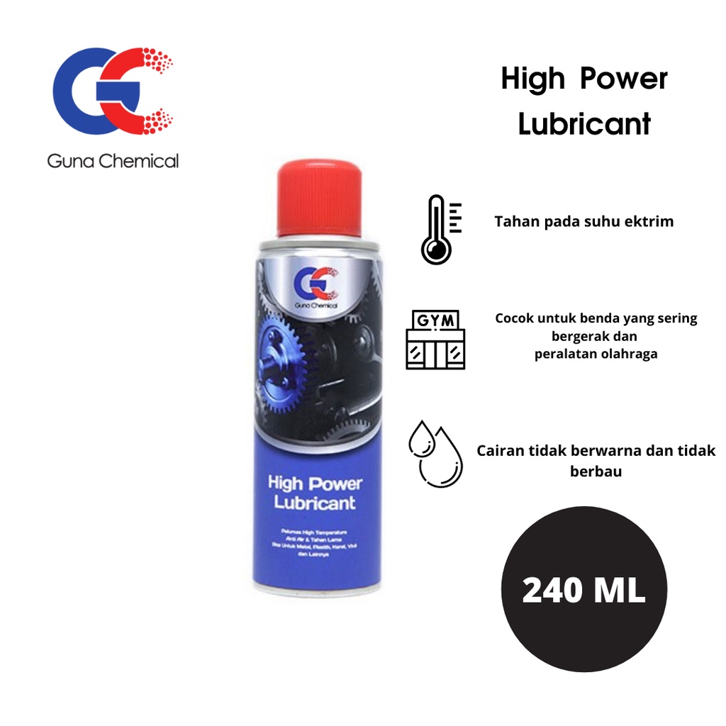 Jual Silicone Spray / Pelumas Serba Guna | High Power Lubricant GUNA ...