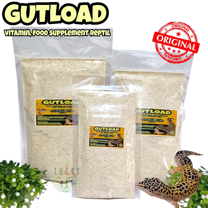 Jual GUTLOAD ESSENTIAL PAKAN SUPLEMENT SERANGGA MAKANAN JANGKRIK KECOA ...