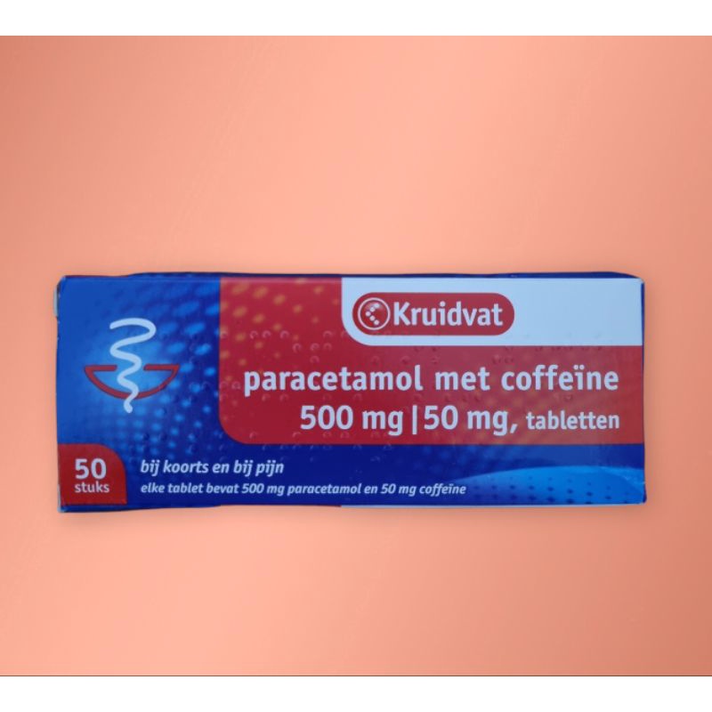 Jual Kruidvat Paracetamol Met Coffeine Shopee Indonesia