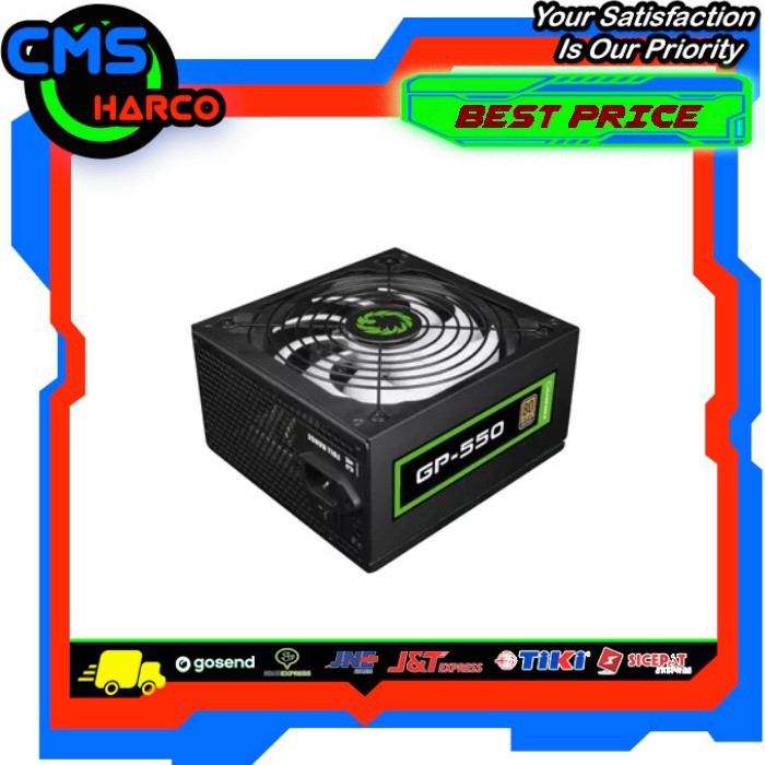 Jual PSU GAMEMAX 550W GP-550 80+ Bronze | Shopee Indonesia