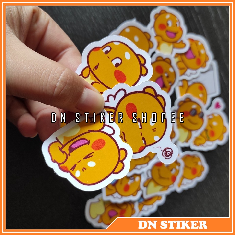 Jual stiker line Qoobee agapi Stiker kertas karakter Qoobee agapi ...
