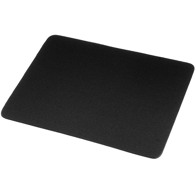 Jual Mousepad Basic XL Standard Besar Polos Black Mouse Pad Hitam Anti ...