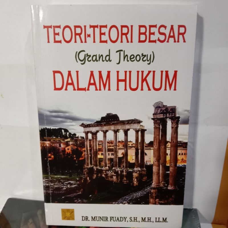 Jual Buku Teori Teori Besar Grand Theory Dalam Hukum Original Shopee