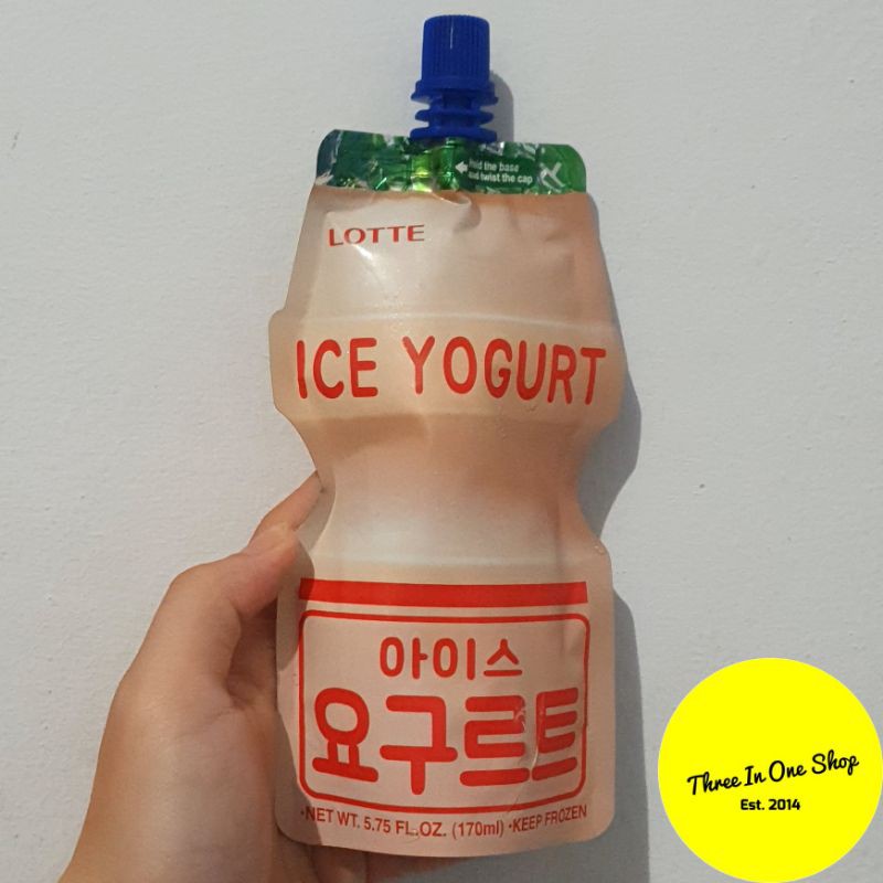 Jual [READY STOCK] Lotte Ice Yogurt 170ml | Shopee Indonesia