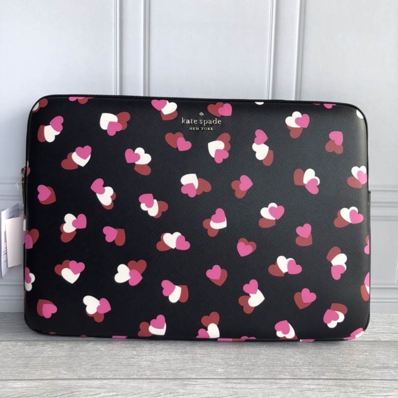 Jual Kate spade laptop sleeve black multi Shopee Indonesia