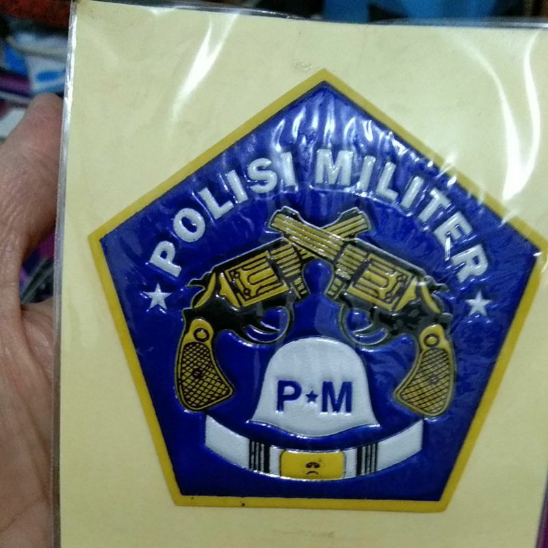 Jual Stiker Tempel Kopasus Ukuran Jumbo Besar Airborne Pm Polisi