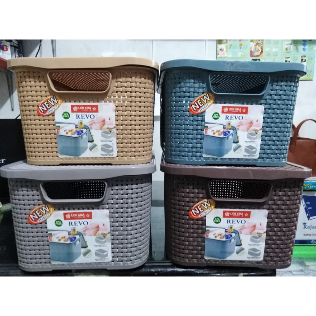Jual Revo Storage Box 7 ltr CA-12 Lion Star | Shopee Indonesia