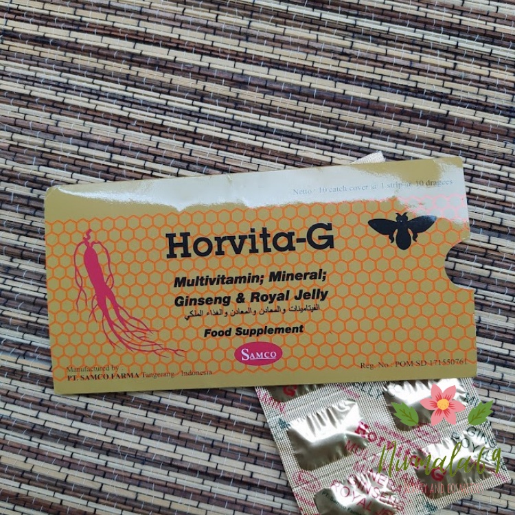 Jual SUPLEMEN MAKANAN SAMCO HorvitaG STRIP 10 KAPSUL Multivitamin