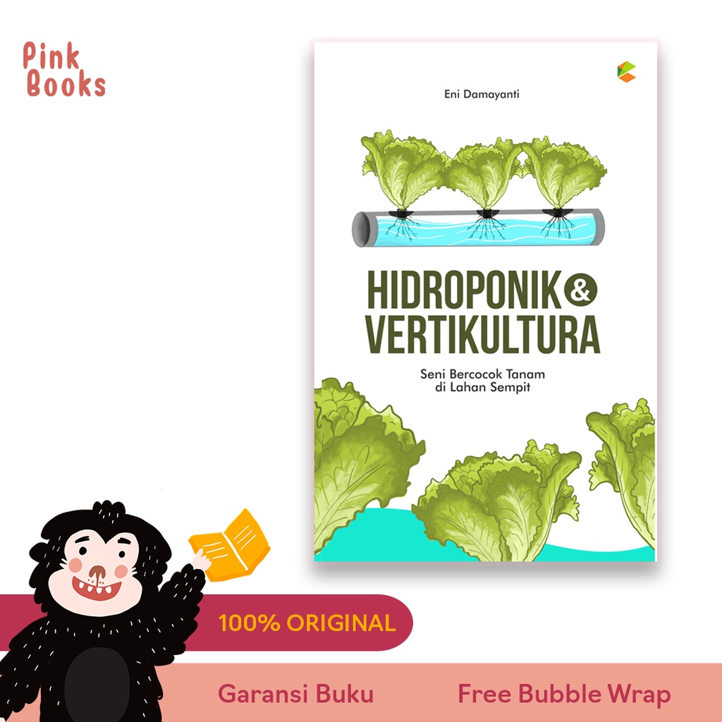 Jual Buku Pertanian Hidroponik Vertikultura Seni Bercocok Tanam Di