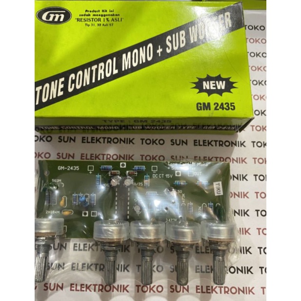 Jual Kit Tone Control Mono + Subwoofer GM2435 GM 2435 | Shopee Indonesia